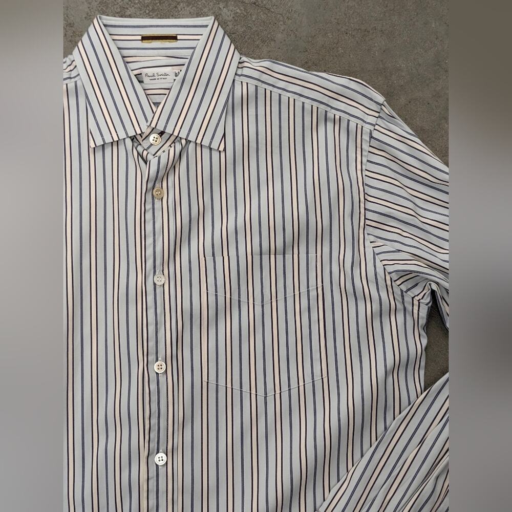 *Paul Smith Striped Dress Shirt, 16.5/42